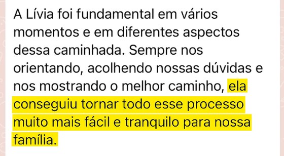 Depoimento real — orientação parental